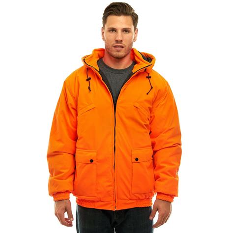 orange jacket men's.